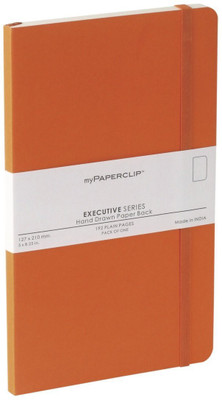 

Mypaperclip Regular Notebook(Executive, Orange)