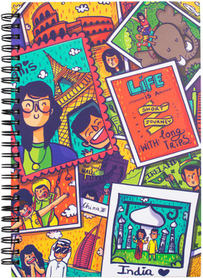

Chumbak Regular Notebook(Handcrafted Gift Set, Multicolor)
