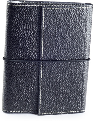 

Eco-Leatherette A6 Journal(Handcrafted, Black)