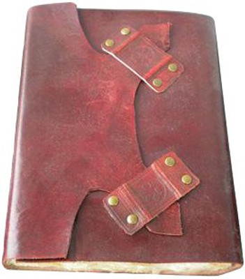 

eShilp Regular Journal(Handmade Plain Leather Cover Diary-K Flap Size 20x15x2.5 Cm Brown, Brown)