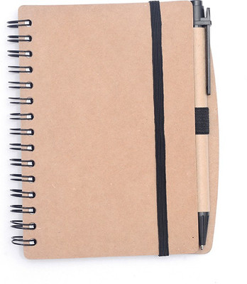 

Poets Choice Regular Note Pad(Recycled Handmade, Brown)
