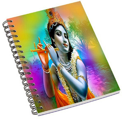 

Shopmania A5 Notebook(Abstract krishna, Multicolor)
