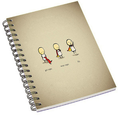 

Shopmania A5 Notebook(DESIGNER PRINTED NOTEBOOK, Multicolor)