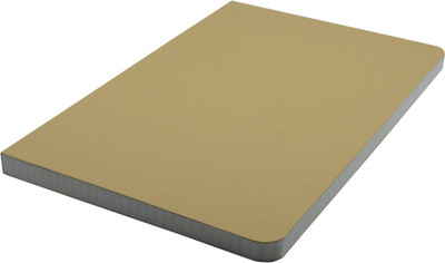

inkFlap A5 Notebook("FlapBook" Hue Series Square Grid Camel Brown Color, Camel Brown)