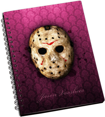 

Rangeele Inkers A5 Notebook(jason Voorhees, Multicolor)