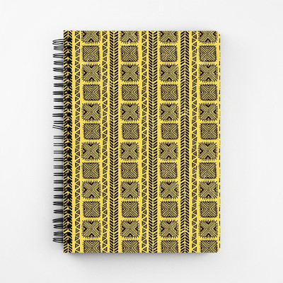 

RAYITE A5 Diary(Tribal Vintage Ethnic Pattern, Multicolor)