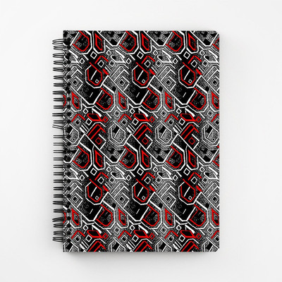 

RAYITE A5 Diary(Dark Color Pattern, Multicolor)