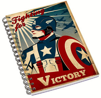 

Shopmania A5 Notebook(DESIGNER NOTEBOOK, Multicolor)