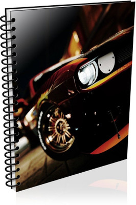 

VenTechno A5 Diary(Car A5 - Diary (Spiral Bound), Multicolor)
