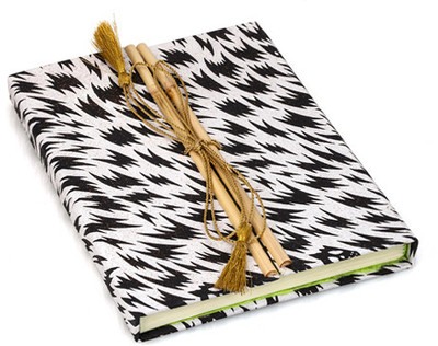 

Urvee Products B7 Diary(Handmade, Black, White)