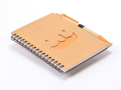 

Enwraps Book-size Note Pad(Orange Face, Multicolor, Pack of 2)