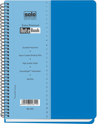 

Solo A4 Notebook(Management Premium (Set of 2), Blue)