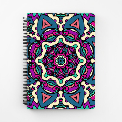

RAYITE A5 Diary(Psychedelic Art, Multicolor)