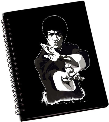 

Rangeele Inkers A5 Notebook(Bruce lee, Multicolor)