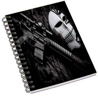 

Shopmania A5 Notebook(DESIGNER PRINTED NOTEBOOK, Multicolor)