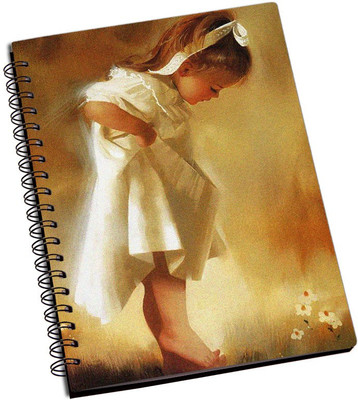 

Rangeele Inkers A5 Notebook(Beautiful baby Girl painting, Multicolor)