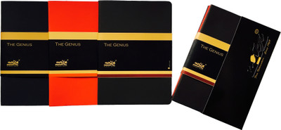 

Notex B5 Journal(Felt Collection, Deep Red, Tan Brown, Sombre Black, Pack of 3)