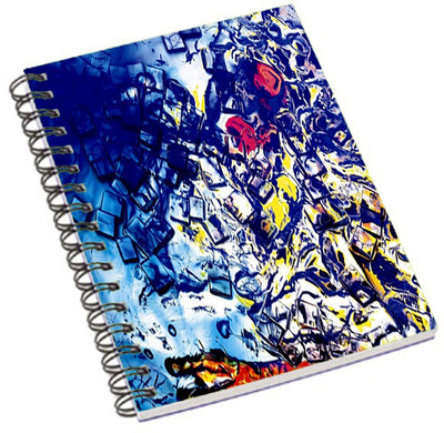 

Shopmania A5 Notebook(DESIGNER PRINTED NOTEBOOK, Multicolor)