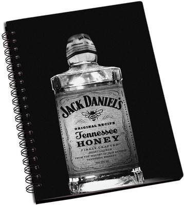 

Rangeele Inkers A5 Notebook(Jack Daniels Bottle, Multicolor)