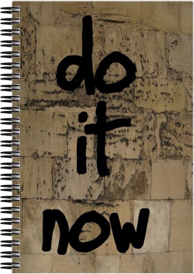 

Art Emporio A5 Notebook(Do it Now, Multicolor)