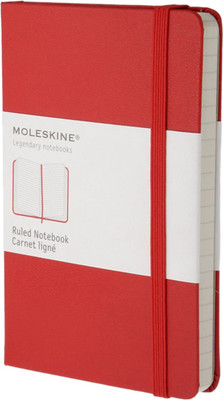 

Moleskine A5 Notebook(Large, Red)