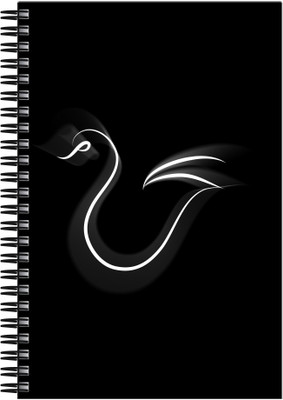 

Art Emporio A5 Notebook(Swan, Multicolor)