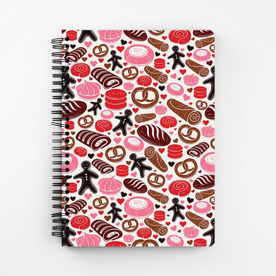 

RAYITE A5 Diary(Bakery Love, Multicolor)