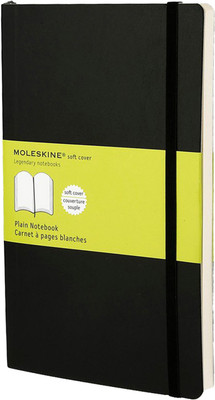 

Moleskine A5 Notebook(Large, Black)
