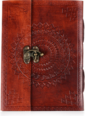 

R S Jewels Regular Diary(Handcrafted, Multicolor)