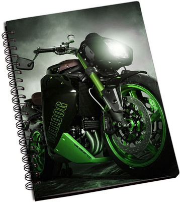 

Rangeele Inkers A5 Notebook(Triumph Speed Triple, Multicolor)