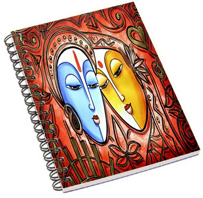 

Shopmania A5 Notebook(Radhe Krishna1, Multicolor)