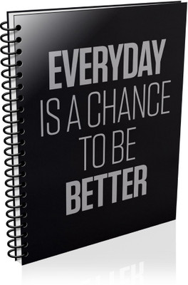 

VenTechno A5 Diary(Motivational A5 - Diary (Spiral Bound), Multicolor)