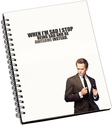 

Rangeele Inkers A5 Notebook(I Am Awesome, Multicolor)