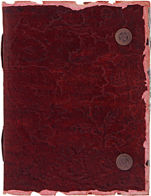 

Craft Club Regular Diary(Leather Embossed Diary With Button, Brown)