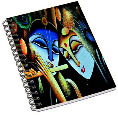 

Shopmania A5 Notebook(Radhe Krishna 5, Multicolor)
