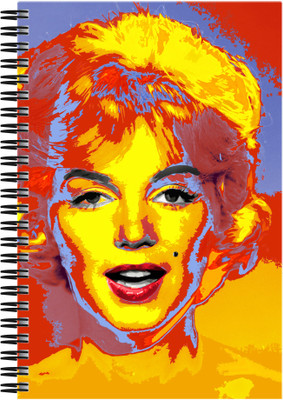 

Art Emporio A5 Notebook(Marlyn Manroes Hot Spot, Multicolor)