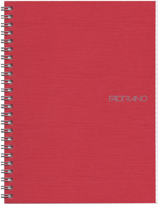 Fabriano Ecoqua A4 Notebook Ruled 140 Pages(Pink)
