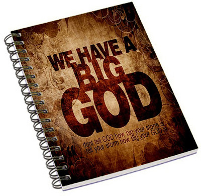 

Shopmania A5 Notebook(We have A big god, Multicolor)
