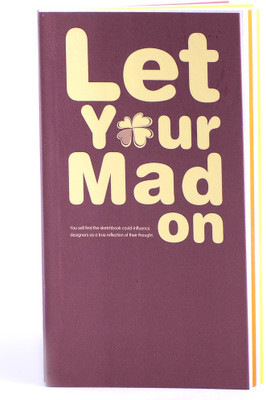 

Enwraps Regular Notebook(Let your Mad on, Brown)