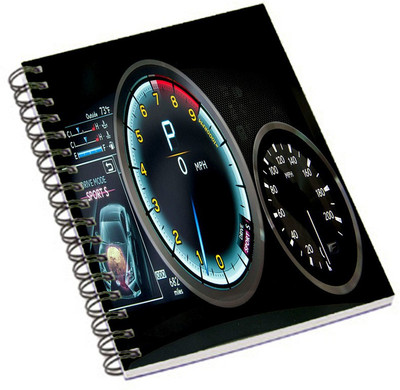 

Shopmania A5 Notebook(DESIGNER PRINTED NOTEBOOK, Multicolor)