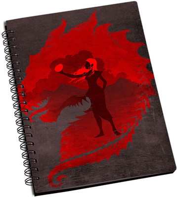 

Rangeele Inkers A5 Notebook(Khaleesi Heart Out, Multicolor)
