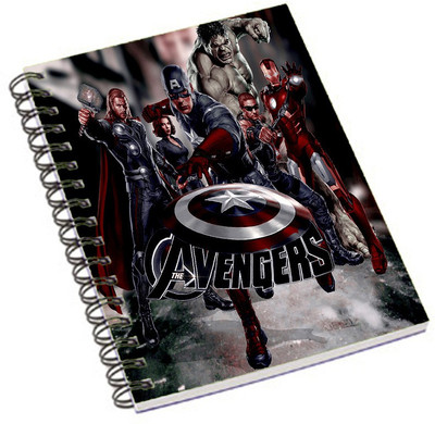 

Shopmania A5 Notebook(DESIGNER PRINTED NOTEBOOK, Multicolor)