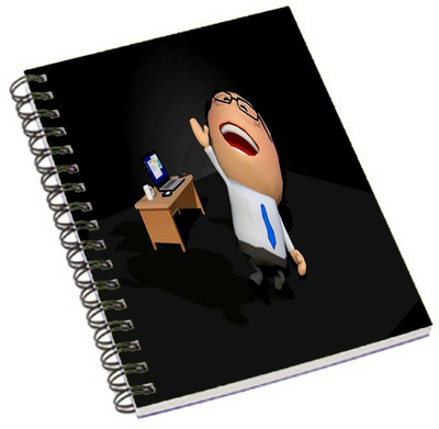 

Shopmania A5 Notebook(DESIGNER NOTEBOOK, Multicolor)