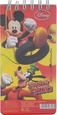 

Disney Assorted Diary(Note Book, Multicolor)