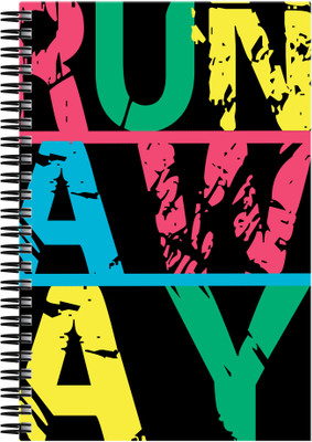 

Art Emporio A5 Notebook(RunAway, Multicolor)