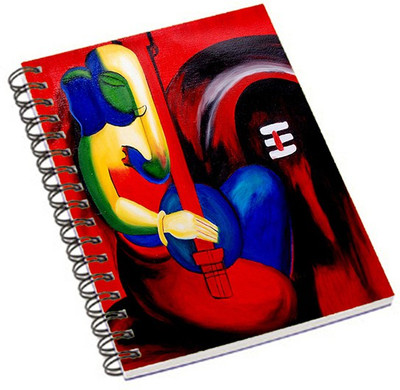 

Shopmania A5 Notebook(Painting Of Ganesha 2, Multicolor)