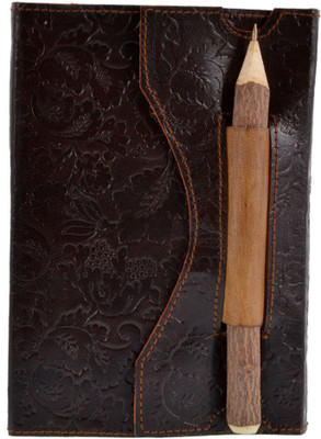 

Craft Play Regular Diary(Leather With Pen, Dark Tan)