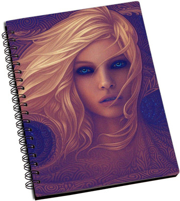 

Rangeele Inkers A5 Notebook(Khaleesi dragon painting, Multicolor)