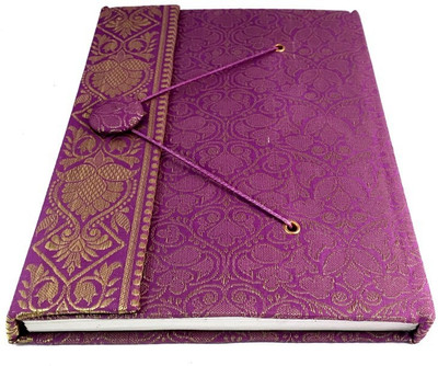 

Craftbazaar Regular Diary(Handmade, Purple)