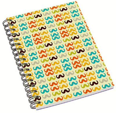 

Shopmania A5 Notebook(DESIGNER NOTEBOOK, Multicolor)